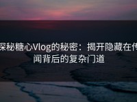 探秘糖心Vlog的秘密：揭开隐藏在传闻背后的复杂门道