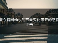 糖心官网vlog的节奏变化带来的感官冲击