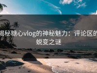 揭秘糖心vlog的神秘魅力：评论区的蜕变之谜