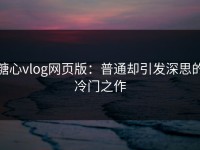 糖心vlog网页版：普通却引发深思的冷门之作