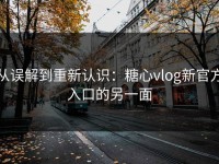从误解到重新认识：糖心vlog新官方入口的另一面